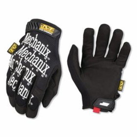 Mechanix Wear MG-05-008 Original Glove, Nylon, Synthetic Leather, Thermal Plastic Rubber (TPR), TrekDry&#174;, Tricot, Small, Black