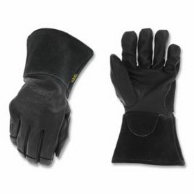 Mechanix Wear WS-CCD-010 CASCADE TORCH&#153; Welding Gloves, Large, Black, 4 in Gauntlet, FR Cotton Liner