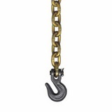 Columbus Mckinnon 638350 Clevis Assembly, 1/2 In, 11,300 Lb Load, Gold Chromate, 20 Ft, Grade 70