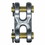 Cm Columbus Mckinnon 490-M606 Mid-Link F-3/8 Chain, Price/1 EA