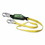 Honeywell Miller 913WLS-Z7/4FTYL Web Lanyard With Sofstop Shock Absorber, 4 Ft Length, Price/1 EA