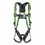 Honeywell Miller AC-QC/4XLGN Aircore Full-Body Harness, , Back D-Rings, 4Xl, Green, Price/1 EA