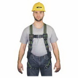 Honeywell Miller E650-4/UGN Duraflex Stretchable Harness, Back D-Ring, Tongue Leg, Friction Shoulder, Mating Chest