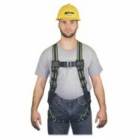 Honeywell Miller E650-4/UGN Duraflex Stretchable Harness, Back D-Ring, Tongue Leg, Friction Shoulder, Mating Chest