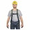 Honeywell Miller E650-4/UGN Duraflex Stretchable Harness, Back D-Ring, Tongue Leg, Friction Shoulder, Mating Chest, Price/1 EA