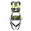 Honeywell Miller H5CS221023 H500 Construction Standard Full Body Harness, Back/Side D-Rings, Xxl, Qc Chest/Leg Buckles, Price/1 EA