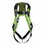 Honeywell Miller H5IC311003 H500 Industry Comfort Full Body Harness, Back D-Ring, Tongue Leg/Mating Chest Buckles, 2X-Large, Price/1 EA