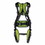 Honeywell Miller H7CC2A3 H700 Full Body Harness, Back/Side D-Rings, XXL, QC Chest Buckle/Tongue Leg Buckles, Construction Comfort (CC), Price/1 EA