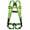 Honeywell Miller P950QC-7/UGN Duraflex Python Ultra Harnesses, Back D-Ring; Side D-Rings, Universal, Price/1 EA