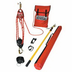 Honeywell Miller QP-1/25FT Quickpick Rescue Kit, 25 Ft. Working Distance, 125 Ft Rope, 400 Lb Load Capacity
