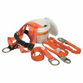 Honeywell Miller TFPK-5/U/6FTAK Titan Readyworker Fall Protection Kit, 6 Ft Length, Universal Size, 400 Lb Load Capacity