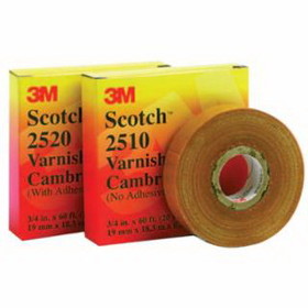 Scotch 500-107118 Scotch Varnished Cambric Tapes 2510, 36 Yd X 2 In, Yellow