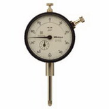 Mitutoyo 2416A-10 Series 2 Standard Dial Indicators, 0-100 Dial, 1 In Range, 0.0010 In Graduation