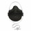MOLDEX M4600 M Series Black Disposable Respirator, M/L, Black, Nose Flange, Price/10 EA
