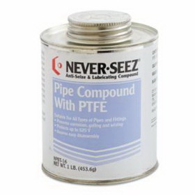 Never-Seez 30803828 Pipe Compound, 1 Lb Brush Top Can