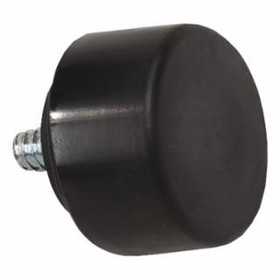 Nupla 545-15-158 15H 1-1/2" Black Hard Flat Tip