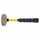 Nupla 30-040 Classic Nuplaglas Non-Sparking Brass Hammer, 4 Lb Head, 12 In Fiberglass Handle, Super Grip, Price/1 EA