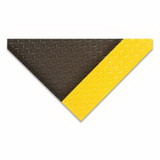 Notrax 550-831R0375BY Insulated Diamond Plate Switchboard Matting, 1/4 In X 3 Ft W X 75 Ft L, Electrically Insulative Type 2 Pvc Comp, Black/Yellow