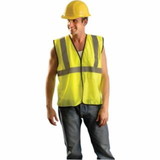 Occunomix 561-ECO-G-YL/XL Occulux Economy Vest Yellow Xl Ansi 2