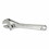 Proto 704B Adjustable Wrench, 4-11/32 in L, 3/4 in jaw, Satin Chrome, Price/1 EA