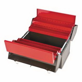 Proto 577-9951 Cantilever Tool Boxes, 10 In D, Steel, Red/Brown