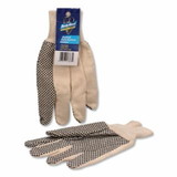 First Aid Only 579-13363 Dotted Poly-Cotton Glove12 Pr/Bx Full Bx Only