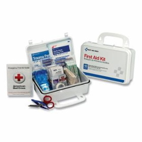 First Aid Only 6060 10 Person ANSI First Aid Kit, Weatherproof Plastic Case, Wall Mount