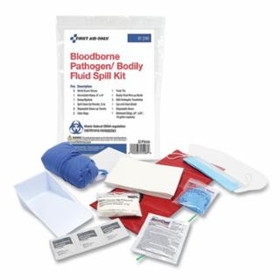 First Aid Only 91296 Bodily Fluid Spill Kits, 1 Person, Single Use