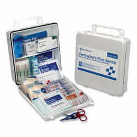 First Aid Only 9303-50P Contractor's First Aid Kit, 50 Person, Plastic Case, Portable/Wall Mount