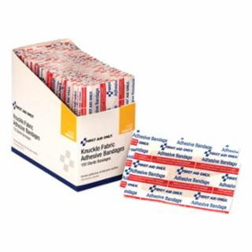 First Aid Only 579-H125 Fabric Knuckle Bandges 100/Box