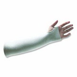 Honeywell CTSS-2-18 CTSS Comfortrel Cut-Resistant Sleeve, with Thumb Hole, 18 in L, 10 Gauge, 2-Ply, Elastic Closure, White
