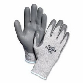 Honeywell PF570-S PF570 Pure Fit&#153; 13-ga Nitrile Coated Palm/Fingertips Cut-Resistant Gloves, Small, Gray
