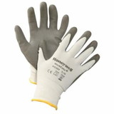 Honeywell Ppe WorkEasy® Gloves, 7113G, PU Palm Coating, Gray/Yellow