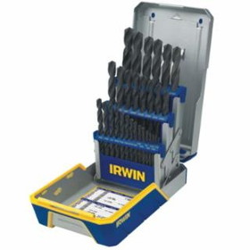 Irwin 585-3018004 29 Piece Drill Bit Industrial Set Case Blk Oxide