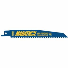 Irwin 585-372656BB 6" 6Tpi Nail Embedded Reciprocating Saw Blade