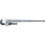 Irwin 586-2074148 48" Cast Aluminum Pipewrench, Price/1 EA