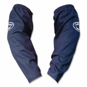 Caiman 607-3004-1 Sleeves  18"  Fr Cotton Navy  Snap Wrists