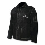 Caiman  3029 Boarhide™ Pig Skin Limited Edition Welding Coat/Jacket, Black