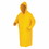 MCR Safety 200CX2 Classic Series Rain Coat, Detachable Hood, 0.35 mm, PVC on Polyester, Yellow, 2X-Large, Price/1 EA
