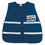 Mcr Safety 611-ICV203 Poly- Cotton Safety Vest- 21" X 48"- Blue, Price/1 EA