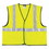 MCR Safety VCL2SLX2 Class II Economy Safety Vest, Solid, 2X-Large, Lime, Price/1 EA