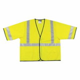 Mcr Safety  VCL3SL Luminator™ Safety Vest, Fluorescent Lime