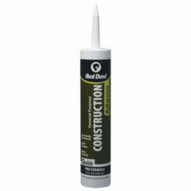 Red Devil 077606 Multi Purpose Construction Adhesive, 9 Oz, Cartridge, Off-White