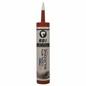 Red Devil 0809/OI Rd Pro Heat Resistant Rtv Sealant, 10.1 Oz Cartridge, Red