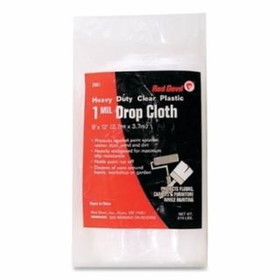 Red Devil 630-3961 9'X12' 1.0Mil. Plastic Drop Cloth