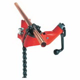 Ridgid 632-40195 Top Screw Bench Chain Vise, Bc410A, 1/8 In - 4 In Pipe Cap