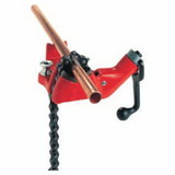 Ridgid 632-40215 Top Screw Bench Chain Vise, Bc810A, 1/2 In - 8 In Pipe Cap