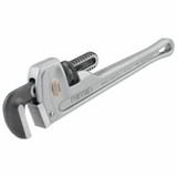 RIDGID 47057 Aluminum Straight Pipe Wrench, 812, 12 in