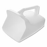 Rubbermaid FG288500WHT Utility Food Service Scoop, 8 in L, Plastic, White