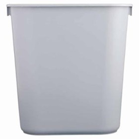 Rubbermaid 640-FG295500GRAY 13-5/8-Qt Small Rect. Waste Basket